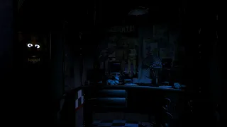 Five Nights at Freddy's 1 Power Runs Out (Jumpscare Warning)