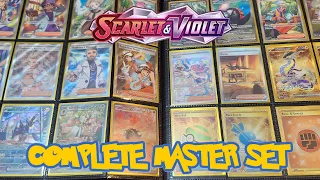 Complete Pokemon Scarlet & Violet Base - Master Set