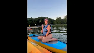 First time Paddle Boarding (Solo Date)