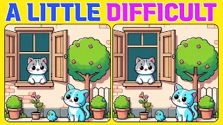 🧠🧩Spot the Difference | Brain Workout 《A Little Difficult》