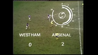 1978 02 25 The Big Match WestHam Arsenal Middlesbrough Derby ManCity Everton