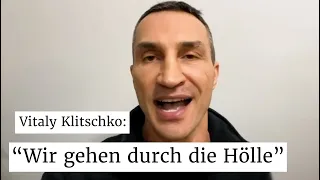 Dramatischer Hilferuf von Vitali Klitschko an Europa