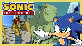 The Sonic the Hedgehog/Godzilla Anime crossover
