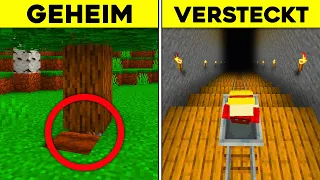 10+ Geniale Geheimgänge in Minecraft!