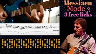 LEARN MESSIAEN MODE 3 - [Guitar TAB]