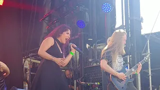 MaYaN - Tornado of Thoughts (New Song 2018) - Live at Liberation Day Roermond, NL