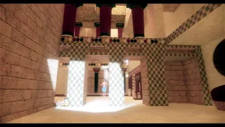 Cnosso 1500 a.C. ricostruzione 3d - Knossos 1500 BC 3d reconstruction