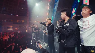 Ex Battalion, Skusta Clee, SV3, MSTRYO, #SVSQUAD perform Talk To Me Nice Live