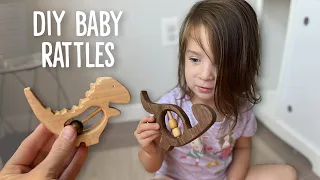 Handmade Wooden Baby Rattle // DIY Children's Toy