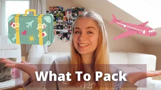 What To Pack As An Exchange Student & What To Leave At Home | Exchange Student Tips USA