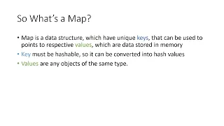 What is Map | Introduction to Map Playlist