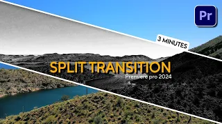 How to make Split/Slice Transitions in Premiere Pro 2024