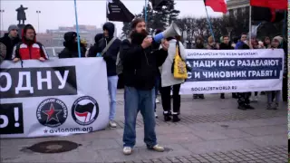 Выступление "Марксистской Тенденции" на митинге 4 ноября 2014 в СПб