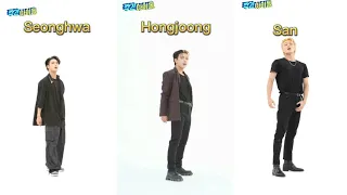 ATEEZ Demon line Guerilla dance comparison (Seonghwa,Hongjoong, San)