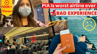 Bad Experience With Pakistan Airline | Travel From Dubai To Pakistan | Bad Aircraft Services | PIA