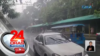 Ilang bahagi ng Metro Manila, inulan dahil sa Habagat | 24 Oras Weekend