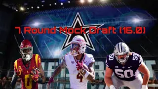Dallas Cowboys 2024 7 Round Mock Draft (16.0)