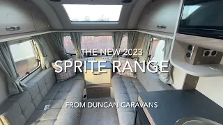 2023 Sprite Caravan Range from Swift Group.
