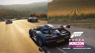 Forza Horizon 10th Anniversary Intro Comparison - FH4 vs. FH5