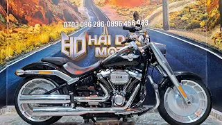 Lên Sàn Harley Davidson Fatboy 114Ci 1868cc Màu Đen Bóng Đẹp Keng HQCN Chỉ 5xx Ae Lh : 0703086286.