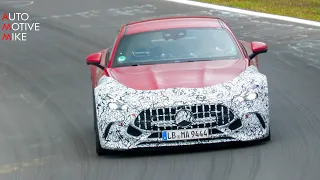 2024 MERCEDES-AMG GT SPIED TESTING AT THE NÜRBURGRING