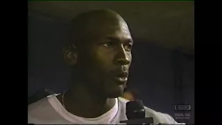 Michael Jordan | Dugout Interview | 1994 | Baseball | Scottsdale Scorpions