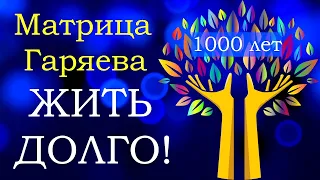 Мощная Матрица Гаряева💠Жить долго до 1000 лет!🍀Powerful Matrix of Garyaev💠Live long up to 1000 years