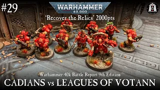 Astra Militarism vs Leagues of Votann (Squats) 2000pts Warhammer 40k Strikeforce Battle Report #29