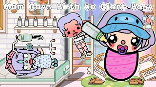Mom Gave Birth To Giant Baby 👶🏻Toca life story l Toca Boca