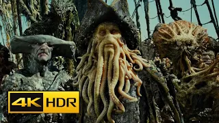 More Davy Jones Scenes 4k HDR - Pirates of the Caribbean Dead man's chest