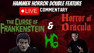 The Curse of Frankenstein (1957) & Horror of Dracula (1958) | Live Watch Party Double Feature