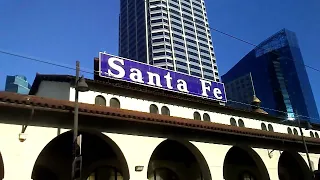 Historical Santa Fe Railway station San Diego