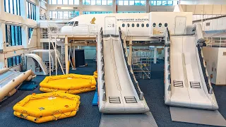 INSIDE Singapore Airlines' training centre