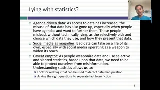Session 1: Introduction to statistics