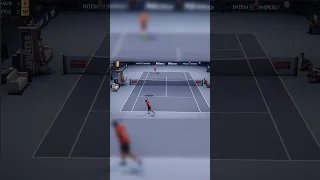 Roger Federer vs Andy Murray Expert Difficulty TopSpin 2K25 #shorts