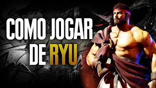 Combos básicos do RYU: Guia de combos em Street Fighter 6