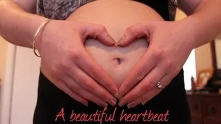 Hearing our baby's heartbeat for the first time {12 weeks pregnant}