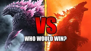 Pink Godzilla VS Fire Godzilla - Who's More Powerful?
