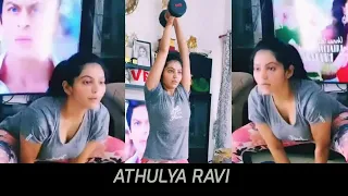 Athulya Ravi Hot Workout | Exclusive On Punkzgamer