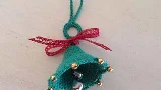 How To Crochet A Christmas Bell Ornament - DIY Crafts Tutorial - Guidecentral