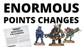 GW Just UPENDED Warhammer 40K's Points System - Locked Squad Size, Free Wargear + Huge Changes