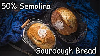 50% Semolina Sourdough Bread