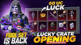 M416 Fool Crate Opening | Luckiest Crate Opening Ever | Got Joker  Fool Set | PUBGM