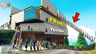 GTA 5 : Franklin & Shinchan Upgrade Tuition Classes To 3rd Floor In GTA 5 ! (GTA 5 Mods)