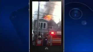 Raw Video: Firefighters Hurt in Brooklyn Synagogue Blaze