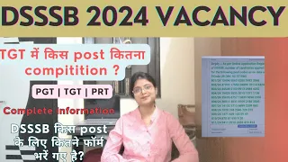 DSSSB 2024 TEACHER RECRUITMENT | DSSSB TGT RECRUITMENT 2024 | DSSSB PGT TGT PRT VACANCY | DSSSB 2024