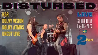 DISTURBED (2nd Part) |Full Live HDR| @gronalundstivoli 🇸🇪23-06-14 #disturbed #viral #live #music