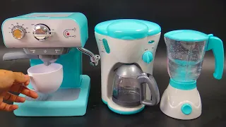 7 Minutes Satisfying with Unboxing Coffee maker, Tea maker, Blender Sound like real machine! ASMR