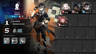 [Arknights] CC#7 Day 12 Arena 8 Risk 8 4 OP AFK clear