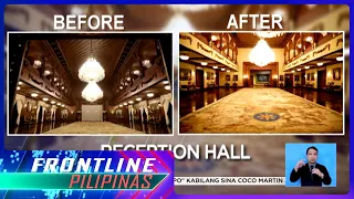 Malacañan Tour: Ilang bahagi ng Palasyo, ni-renovate | Frontline Pilipinas